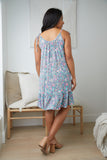 Floral Essence Tie Strap Dress