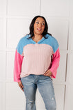 A-Tisket A-Tasket Color Block Pullover