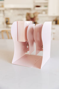 Boss Babe Expanding Desk Organizer in Pink