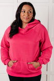 Crosswalk Textured Hoodie in Rose