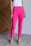 Magic Skinny 28" Pants in Hot Pink