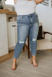 Reese Rhinestone Slim Fit Jeans