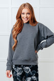 Settle In Mock Neck Sweatshirt