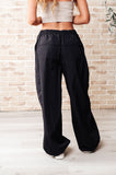 Step Up Joggers in Black