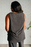 Taking It Easy Tank and Pants Set in Black