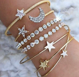 Shooting Star Stackable Bracelet