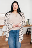 Weekend Adventure Striped Longline Cardigan