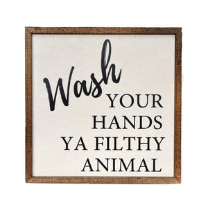 Wash Your Hands Sign