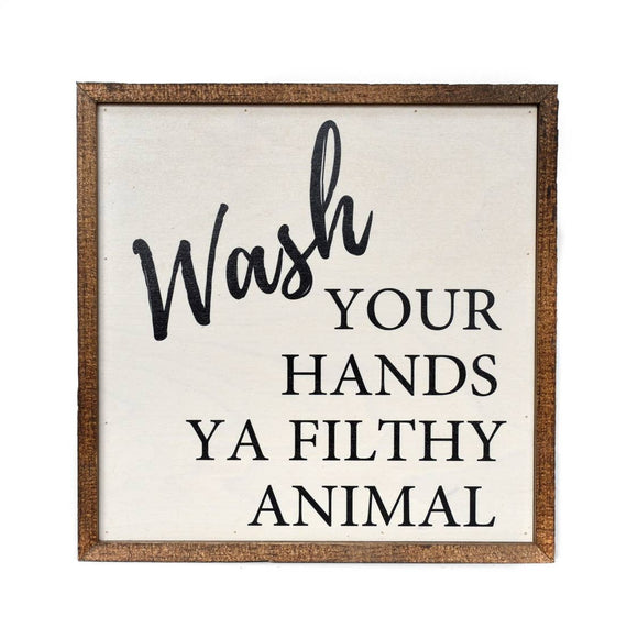 Wash Your Hands Sign