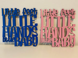 Little Feet Little Hands Little Baby