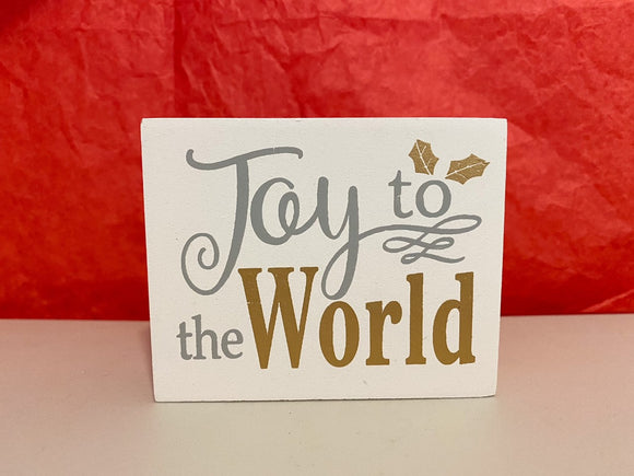 Joy to the World Sign